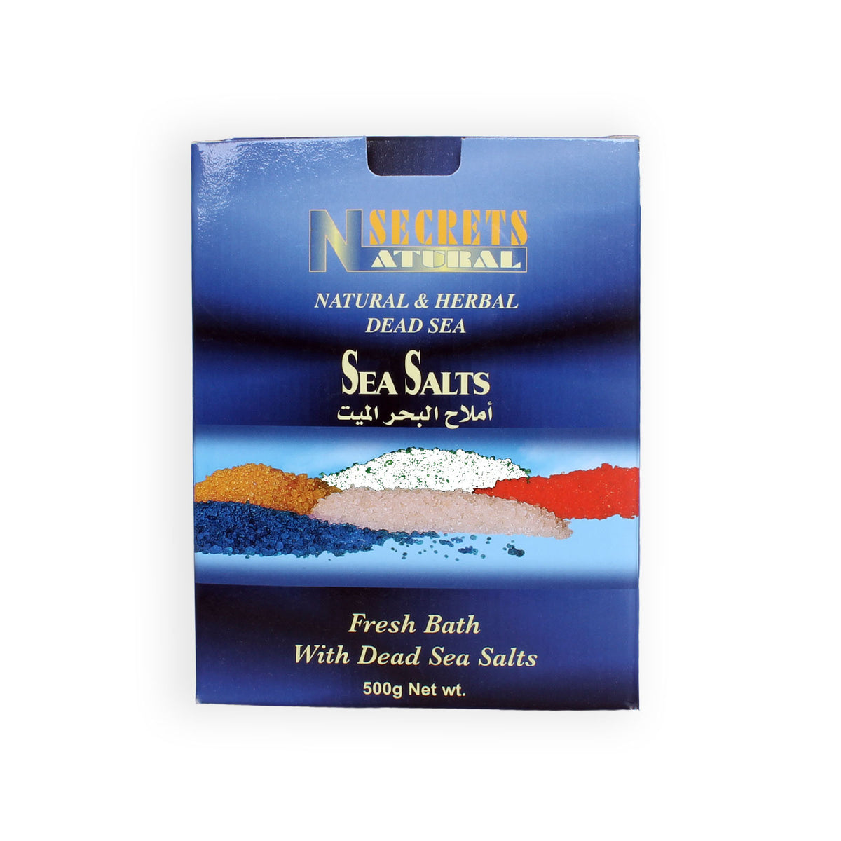 Natural Secrets Dead Sea Bath Salts box 2x250 grams